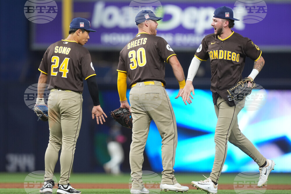 Padres Marlins Baseball