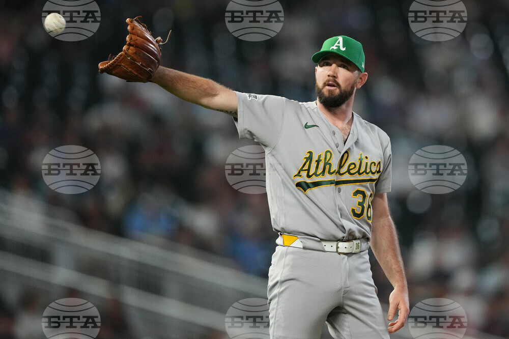 Athletics Twins Baseball
