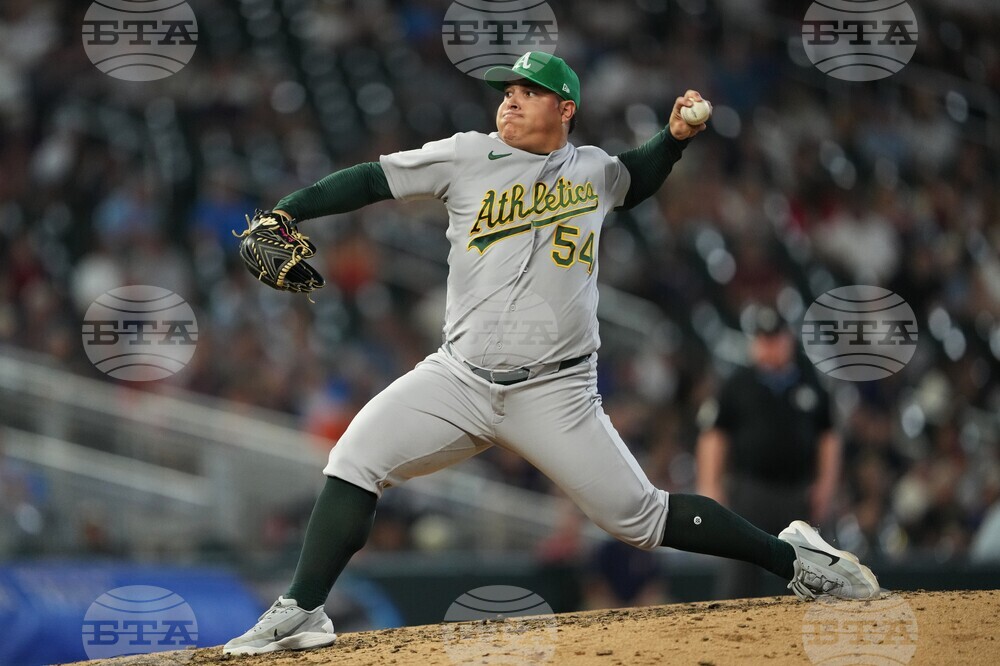 Athletics Twins Baseball