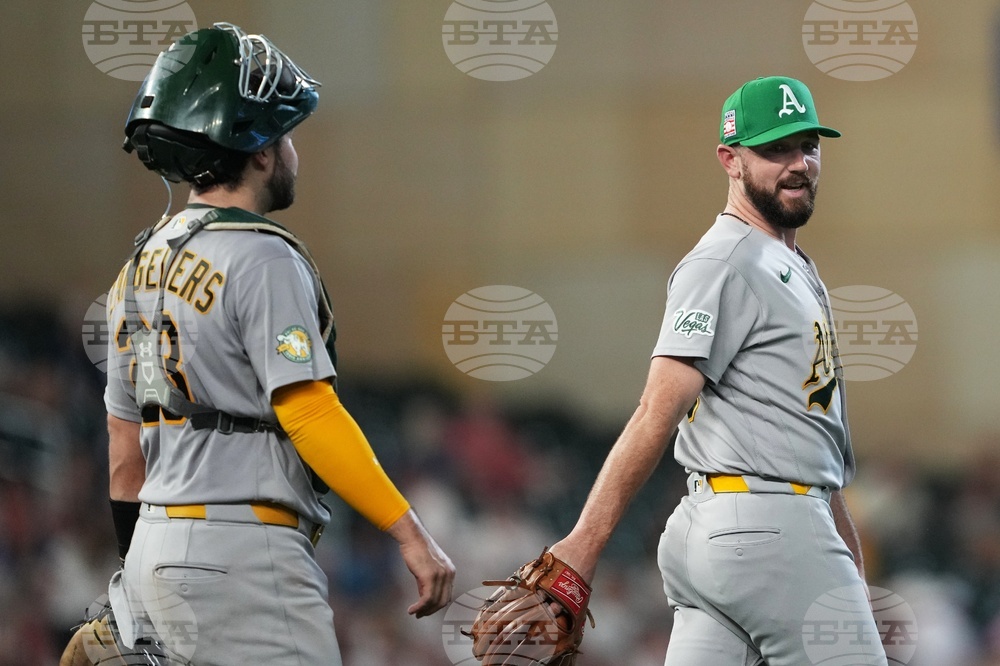 Athletics Twins Baseball