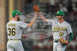 Athletics Twins Baseball