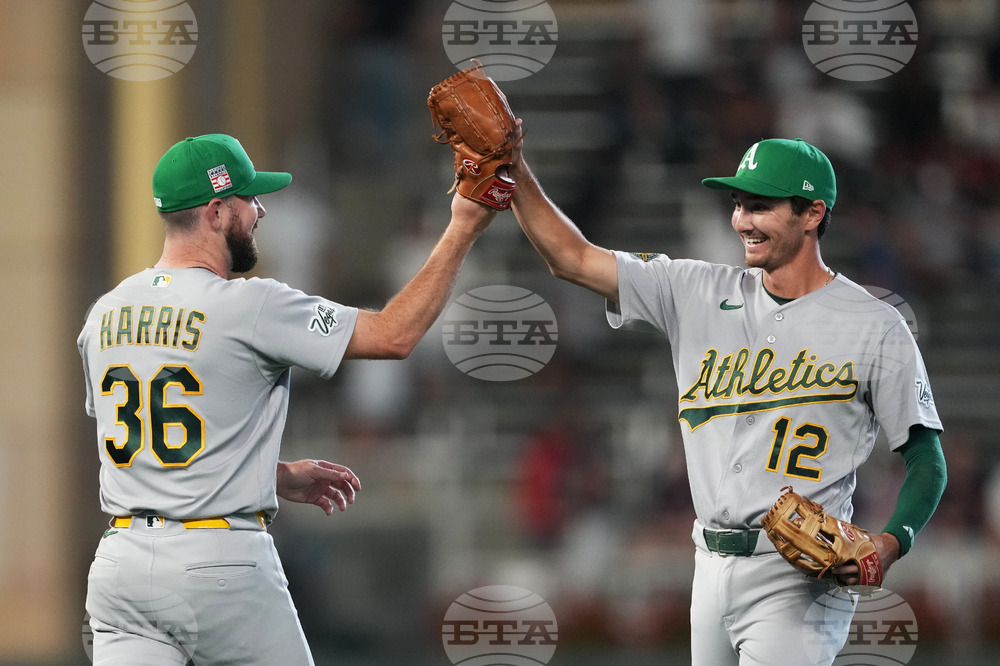 Athletics Twins Baseball
