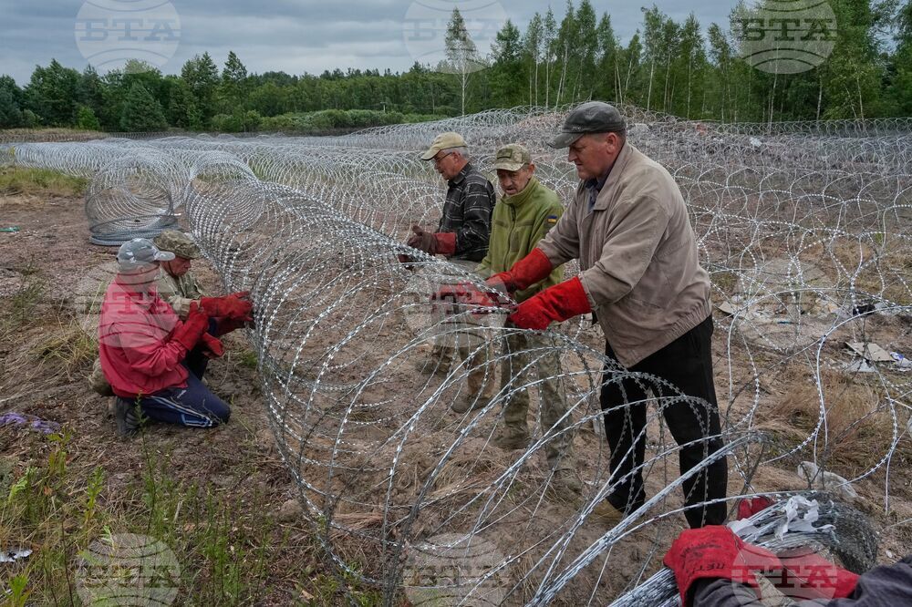 Ukraine Belarus Border Snapshot