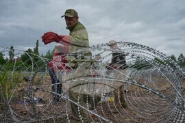 Ukraine Belarus Border Snapshot