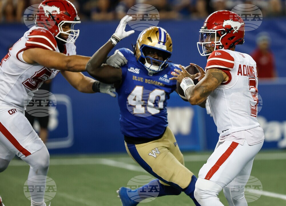 CFL Stampeders Blue Bombers Football