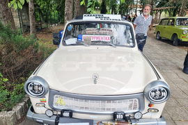 Село Сенокос - парад на ретро автомобили