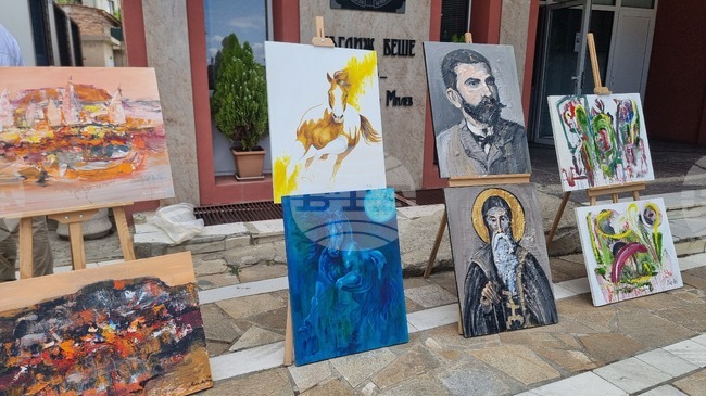 Художници от четири държави взеха участие в Международния арт пленер „Изкуството в Мъглиж“