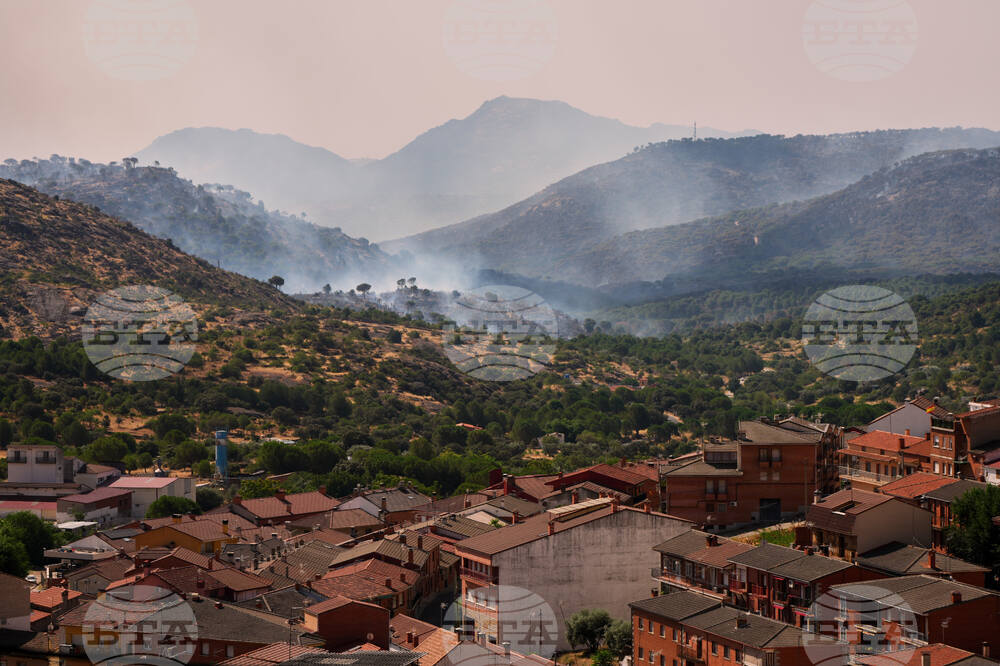 Spain Europe Wildfires