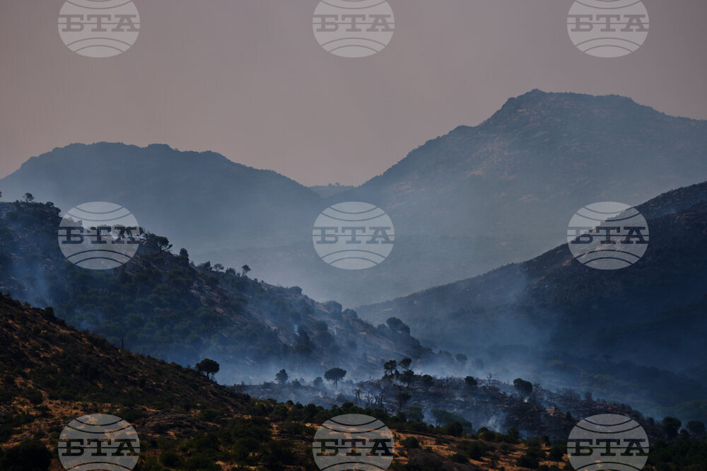 Spain Europe Wildfires