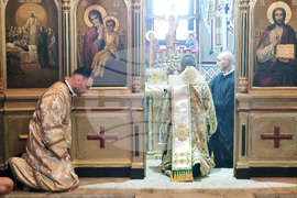 Село Меден кладенец - обновена църква