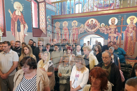 Село Меден кладенец - обновена църква