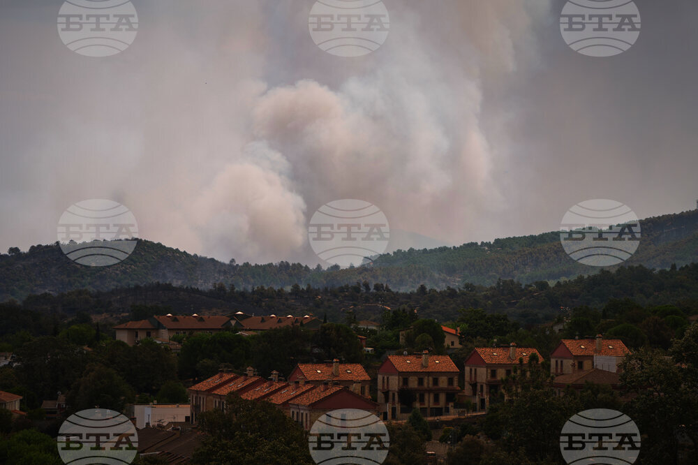 Spain Europe Wildfires