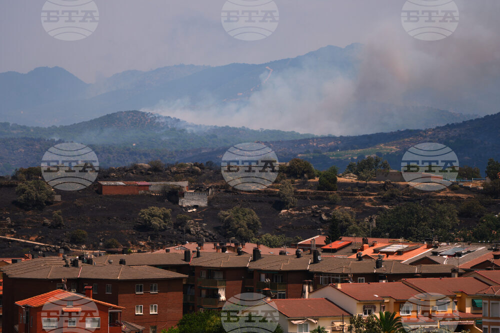 Spain Europe Wildfires
