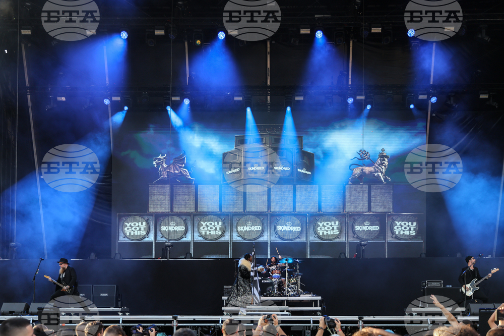 Пловдив - Hills of Rock фестивал - група Skindred - концерт