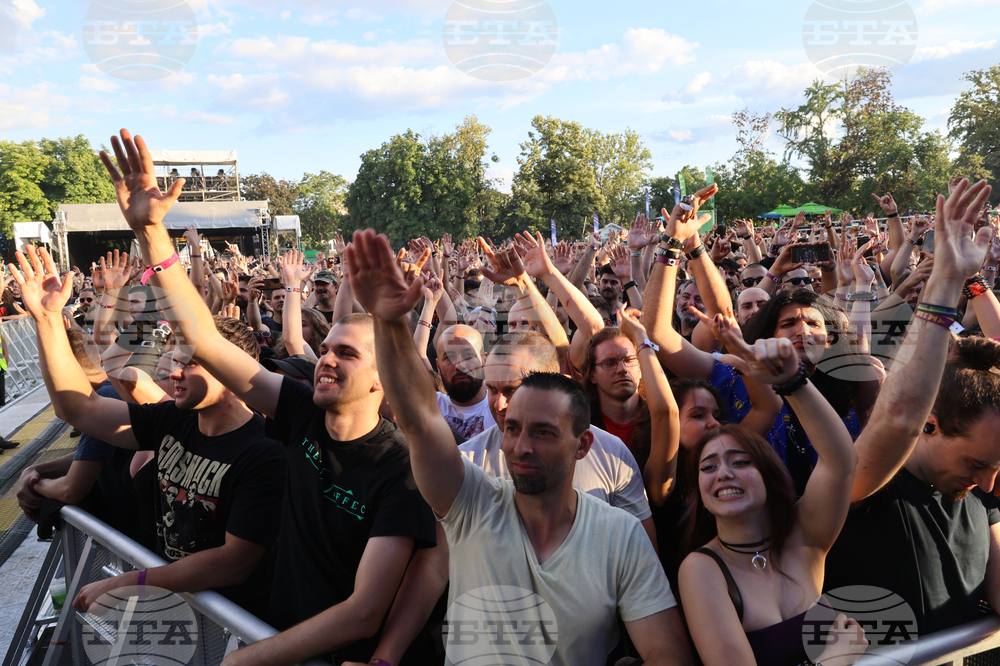 Пловдив - Hills of Rock фестивал - група Skindred - концерт