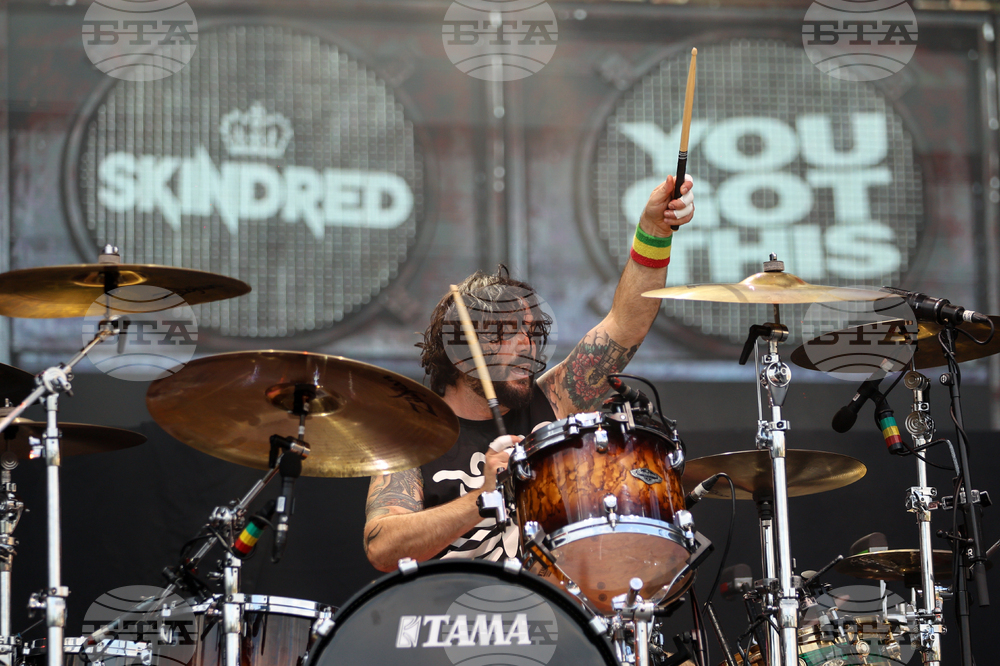 Пловдив - Hills of Rock фестивал - група Skindred - концерт