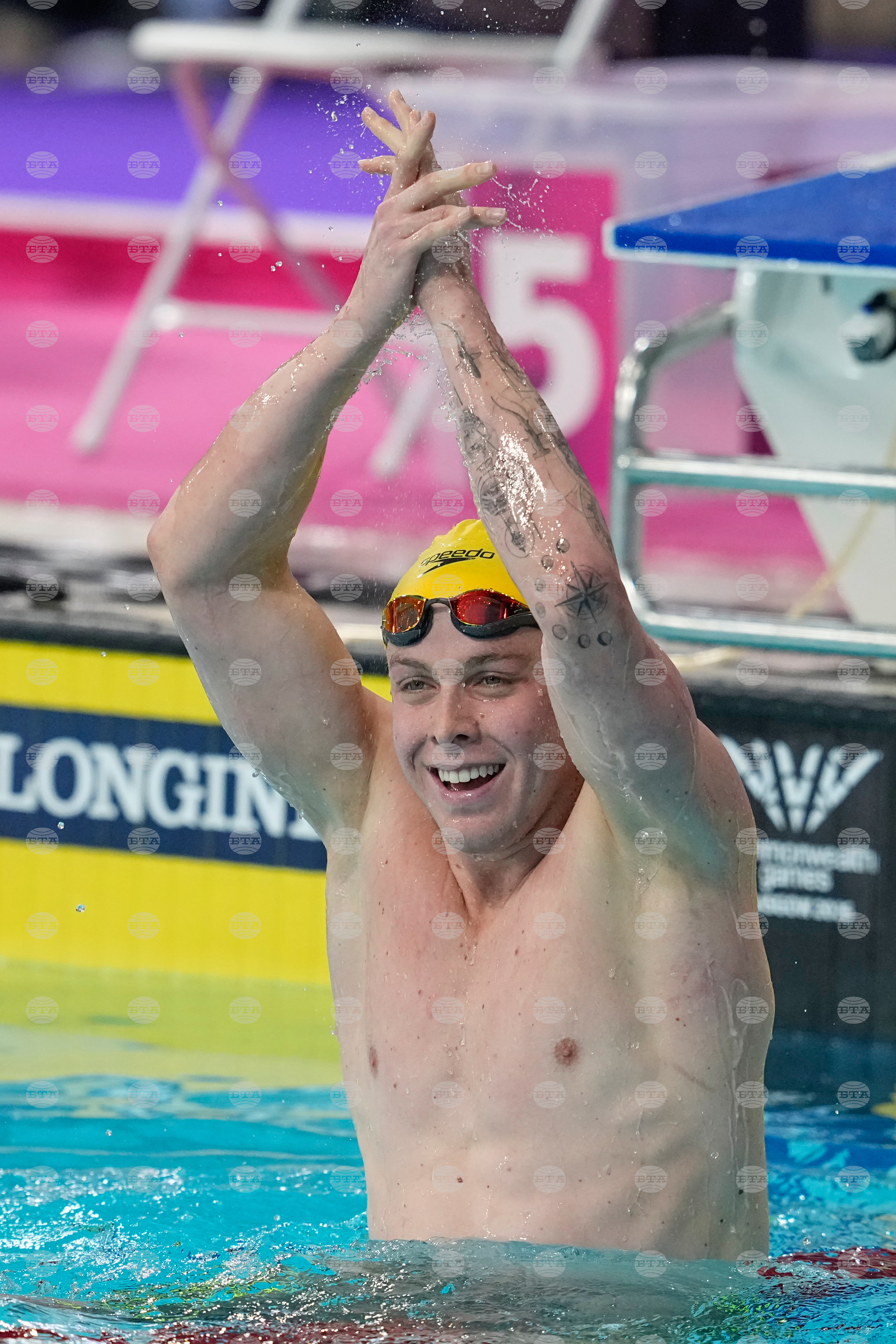 Britain Commonwealth Games Swimming