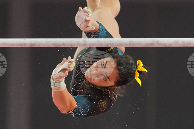 APTOPIX Britain Commonwealth Games Artistic Gymnastics