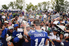 Seahawks Camp Football