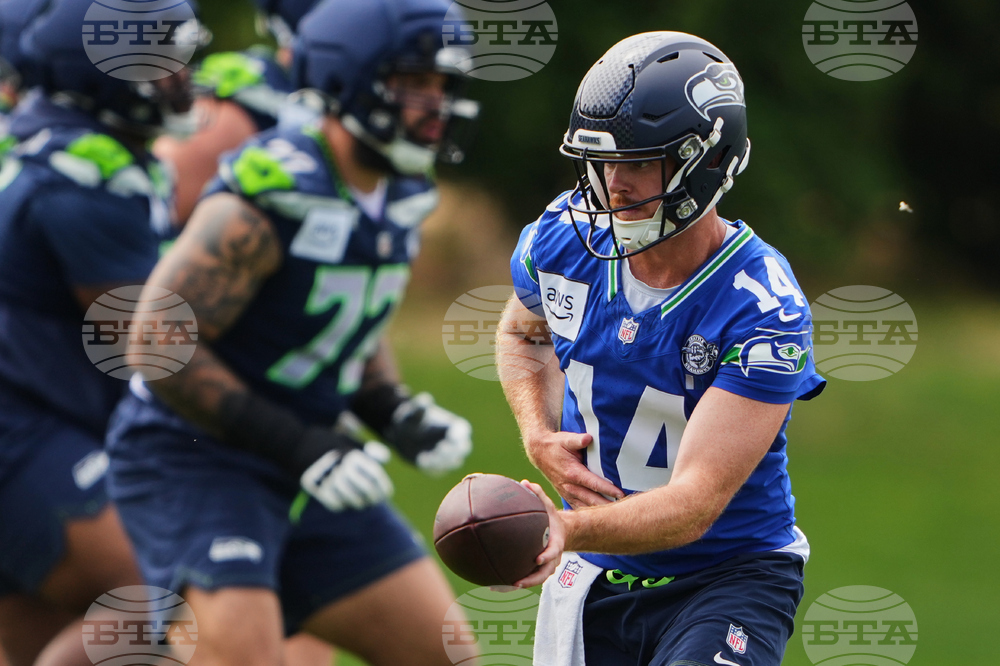 Seahawks Camp Football