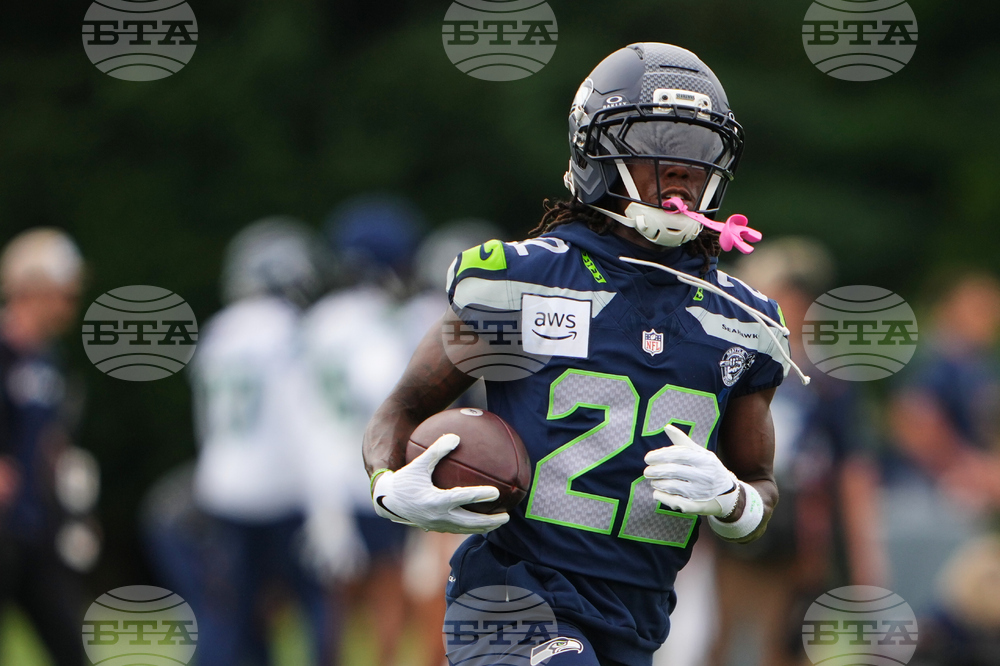 Seahawks Camp Football