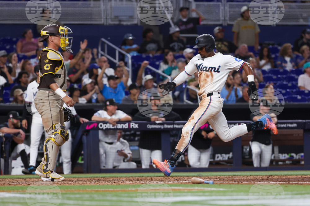 Padres Marlins Baseball