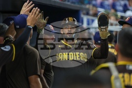 Padres Marlins Baseball