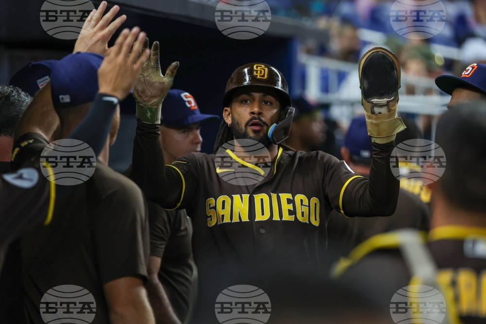 Padres Marlins Baseball