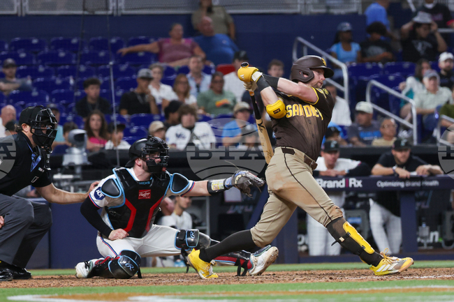 Padres Marlins Baseball