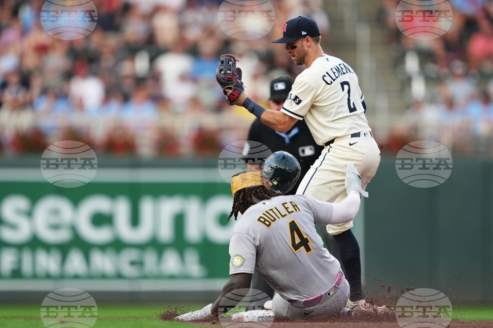 Athletics Twins Baseball