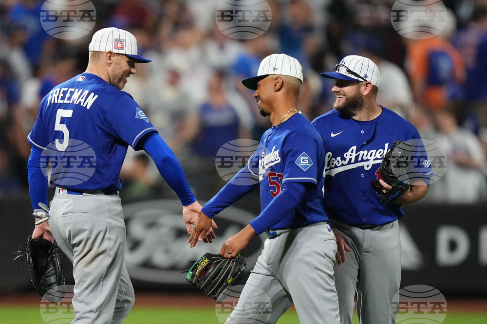 Dodgers Mets Baseball