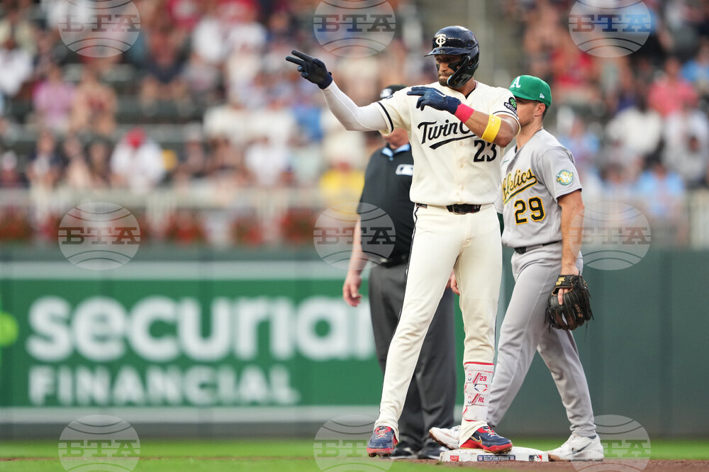 Athletics Twins Baseball