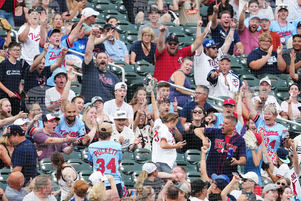 Athletics Twins Baseball