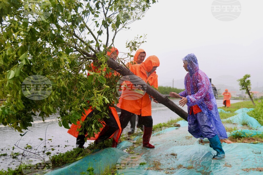 China Asia Storms