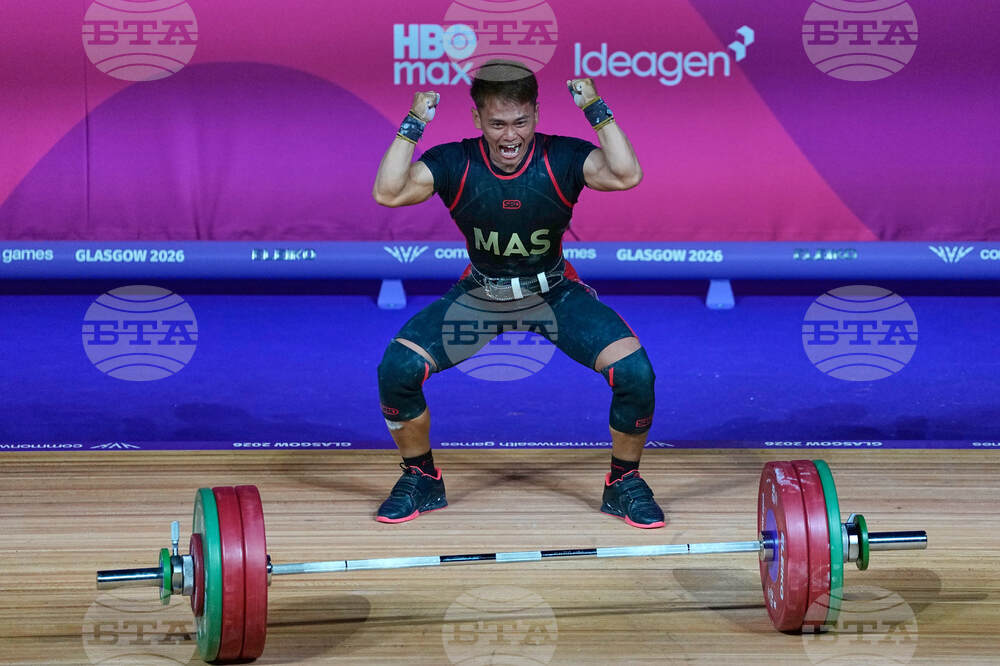 Britain Commonwealth Games Weightlifting
