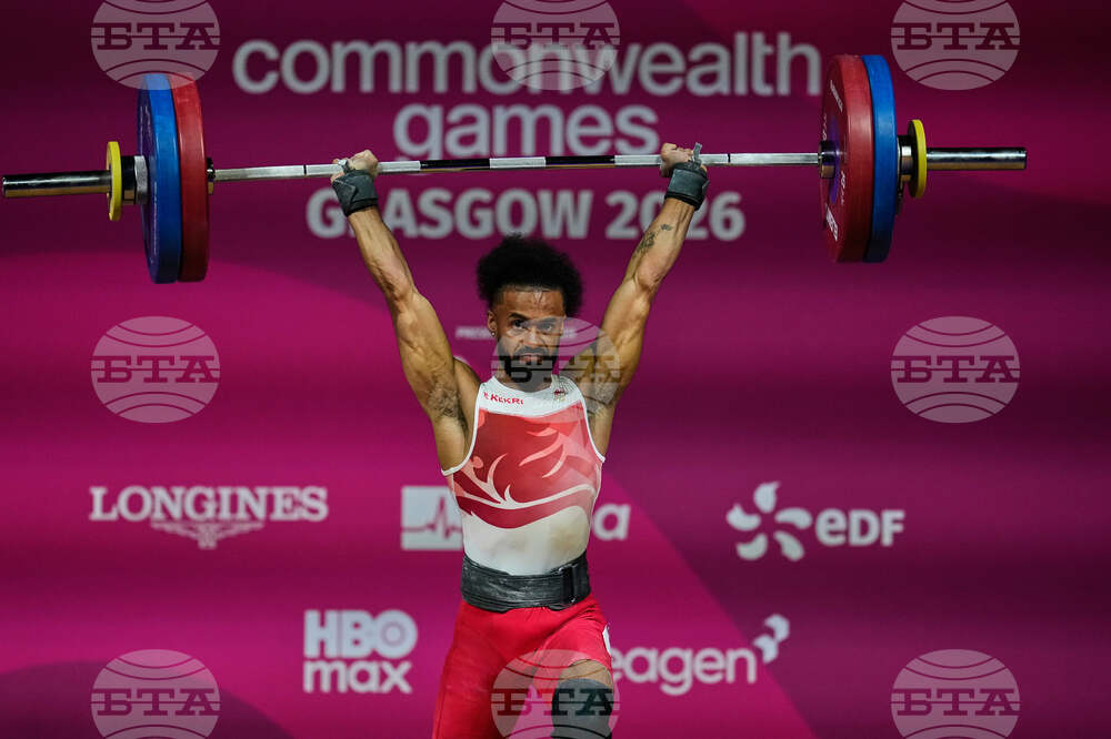 Britain Commonwealth Games Weightlifting