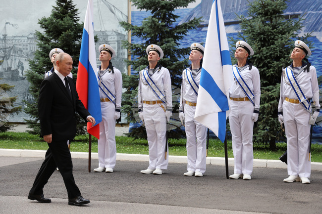 Russia Putin Navy Day