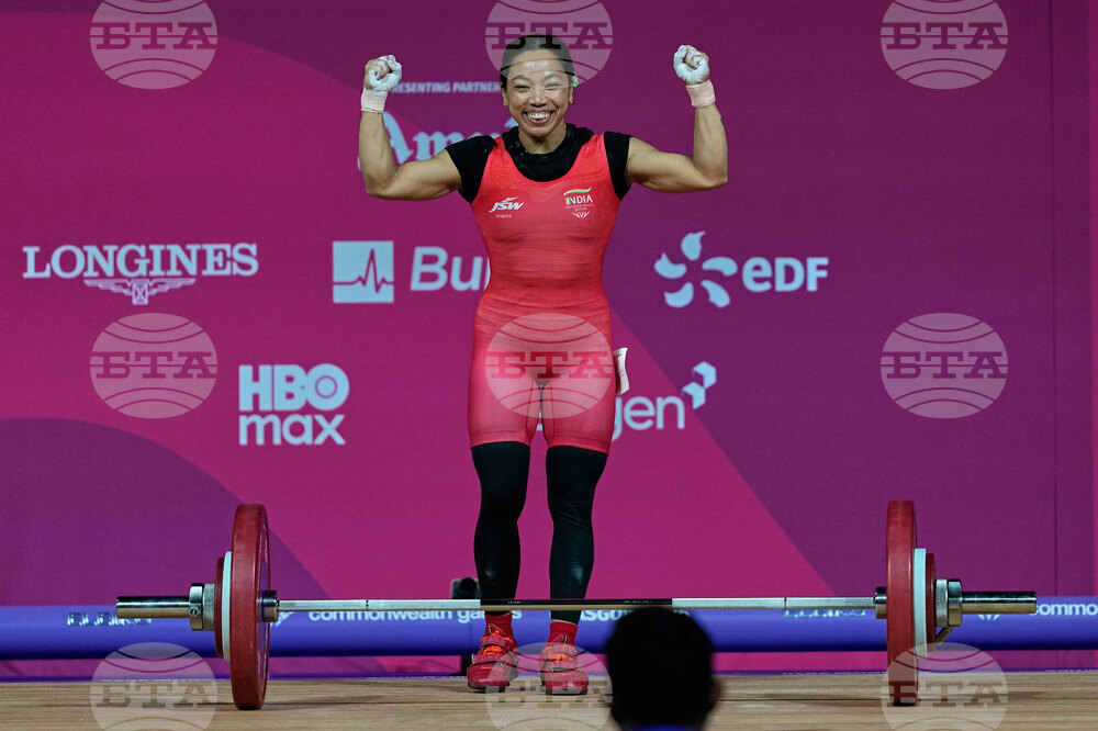 Britain Commonwealth Games Weightlifting