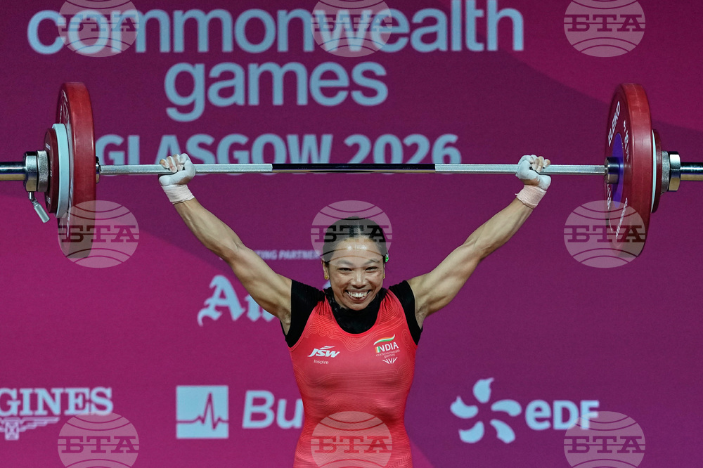 Britain Commonwealth Games Weightlifting