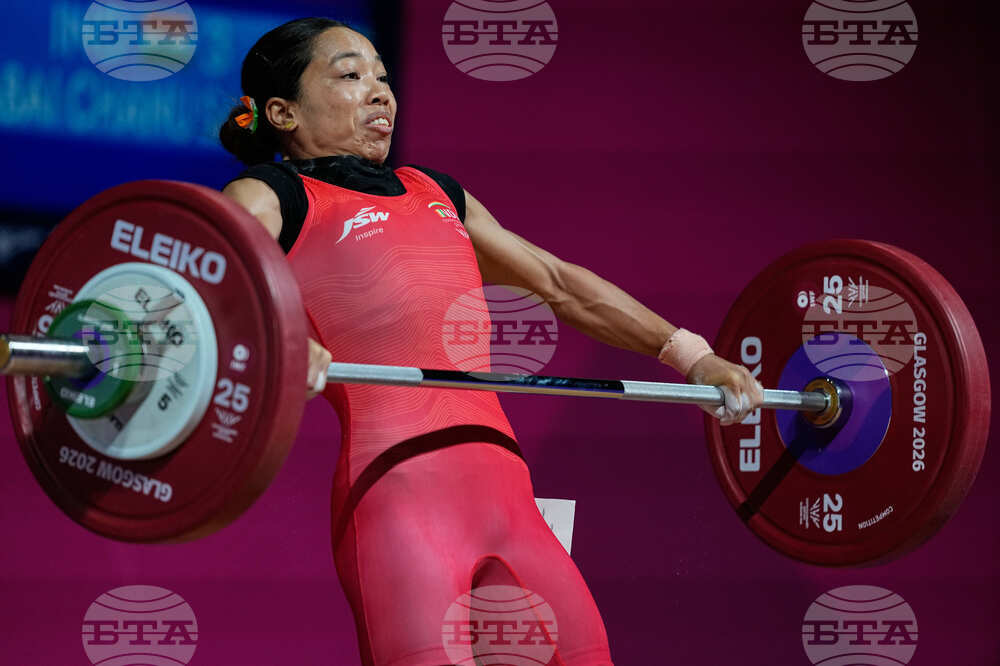 Britain Commonwealth Games Weightlifting