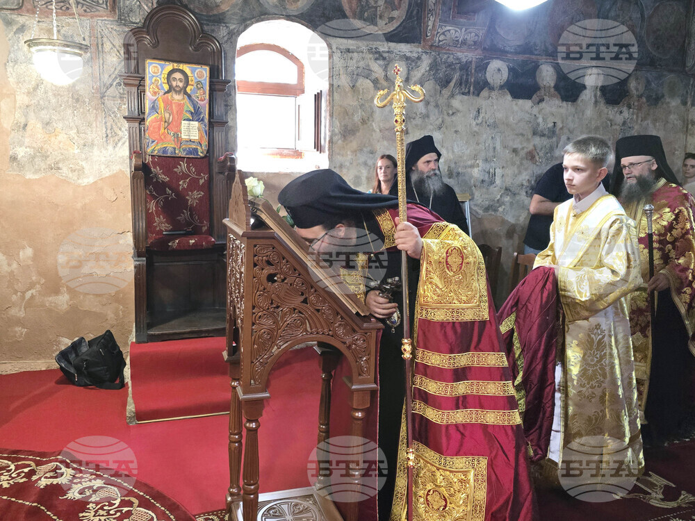 Видин - св. Пантелеймон - митрополит Пахомий - вечерня