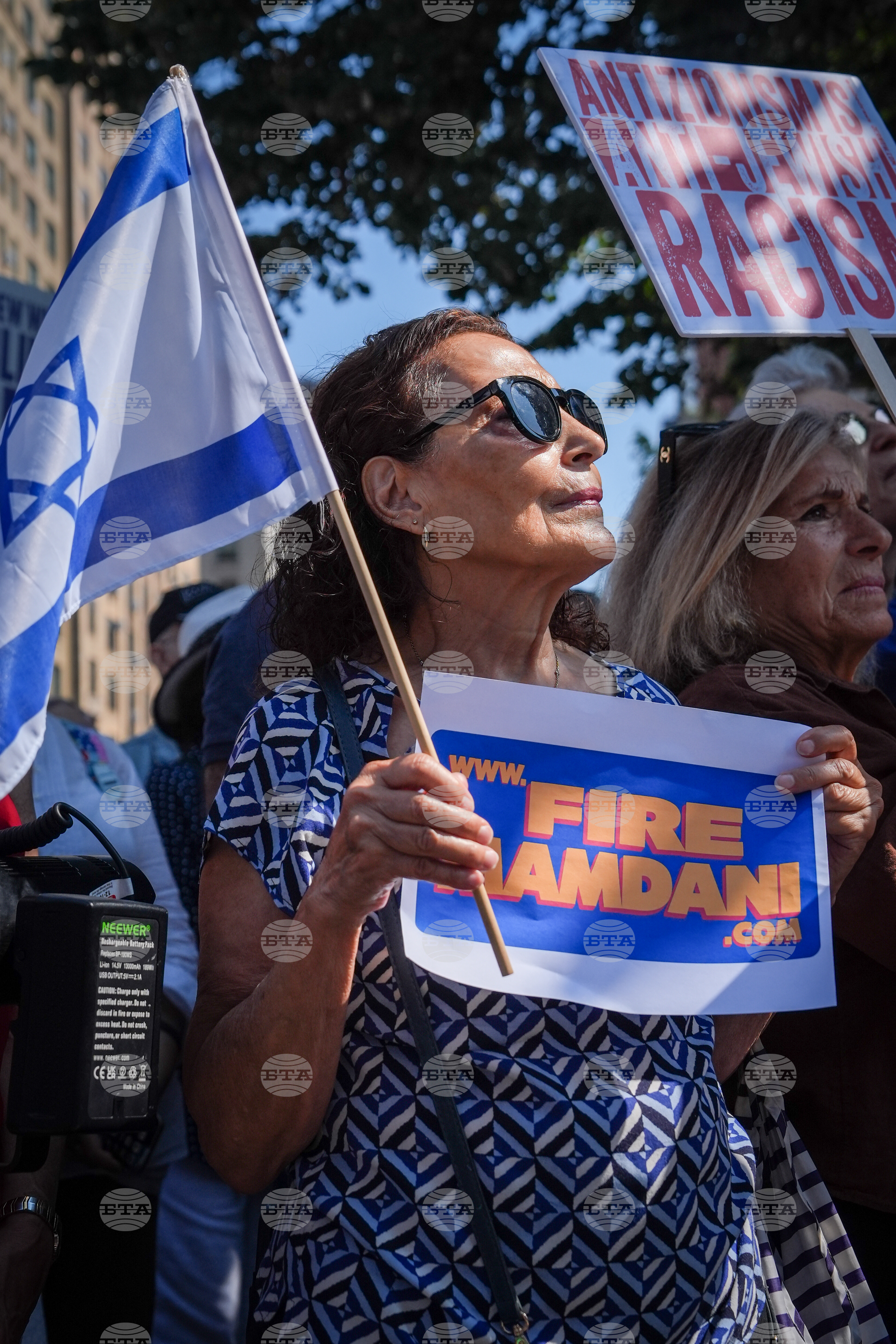 New York Stabbings Protest