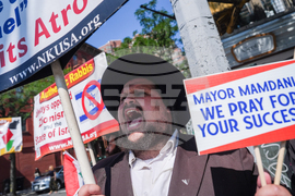 New York Stabbings Protest