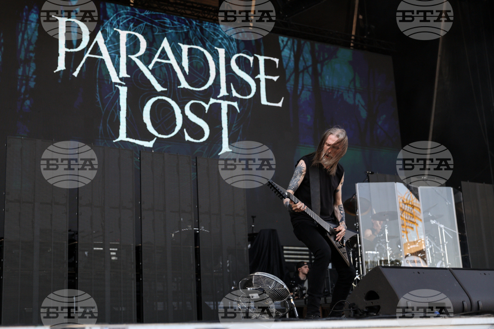 Пловдив - фестивал „Hills of Rock“ - група Paradise Lost - концерт