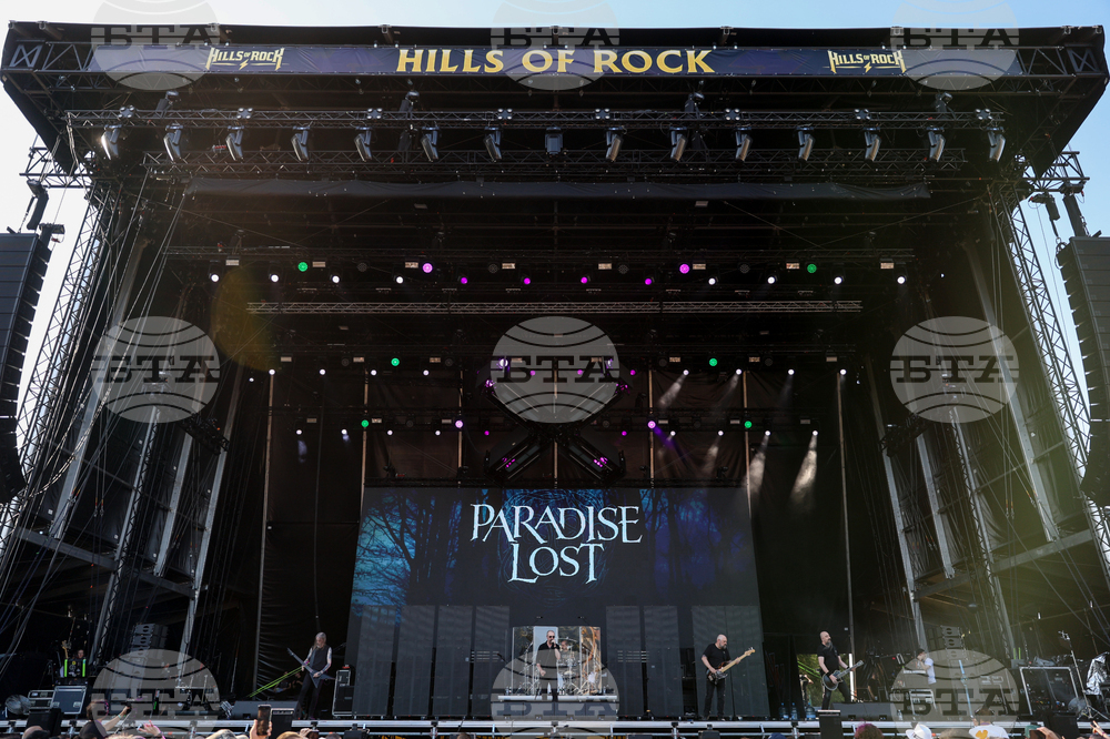 Пловдив - фестивал „Hills of Rock“ - група Paradise Lost - концерт