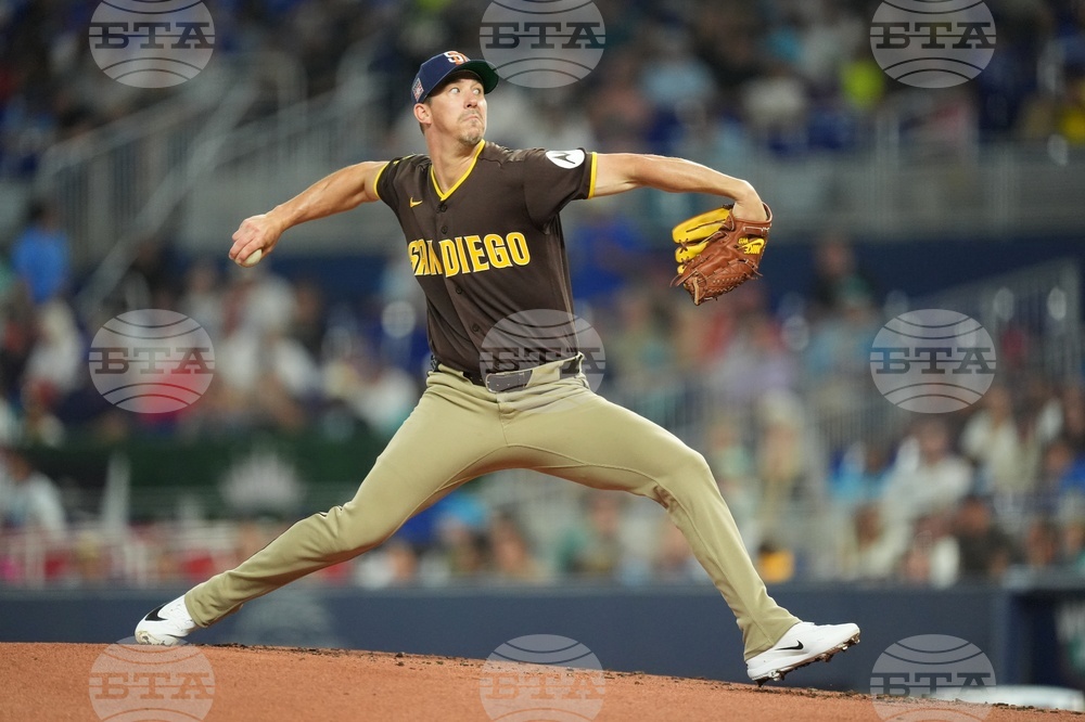Padres Marlins Baseball