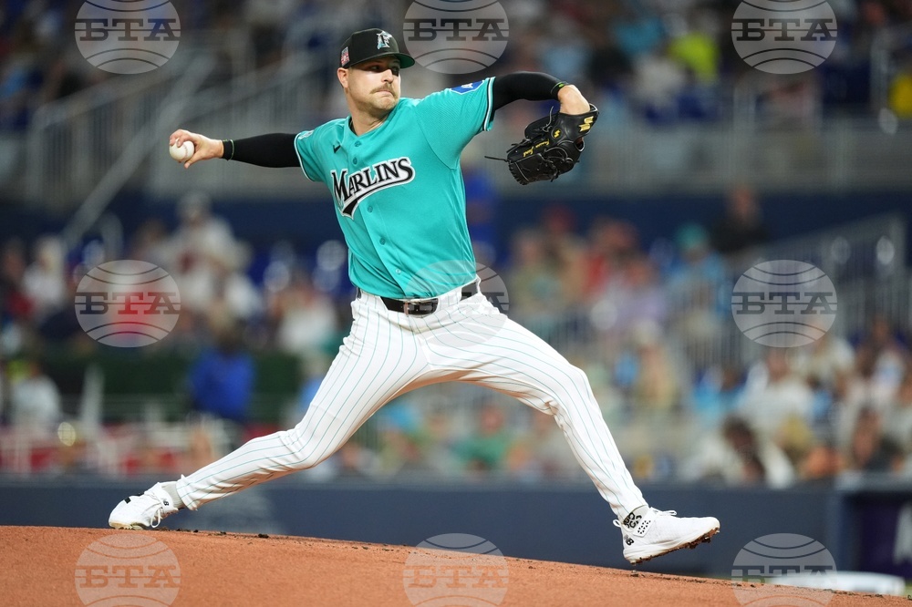 Padres Marlins Baseball