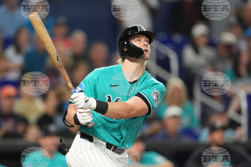 Padres Marlins Baseball