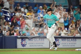 Padres Marlins Baseball