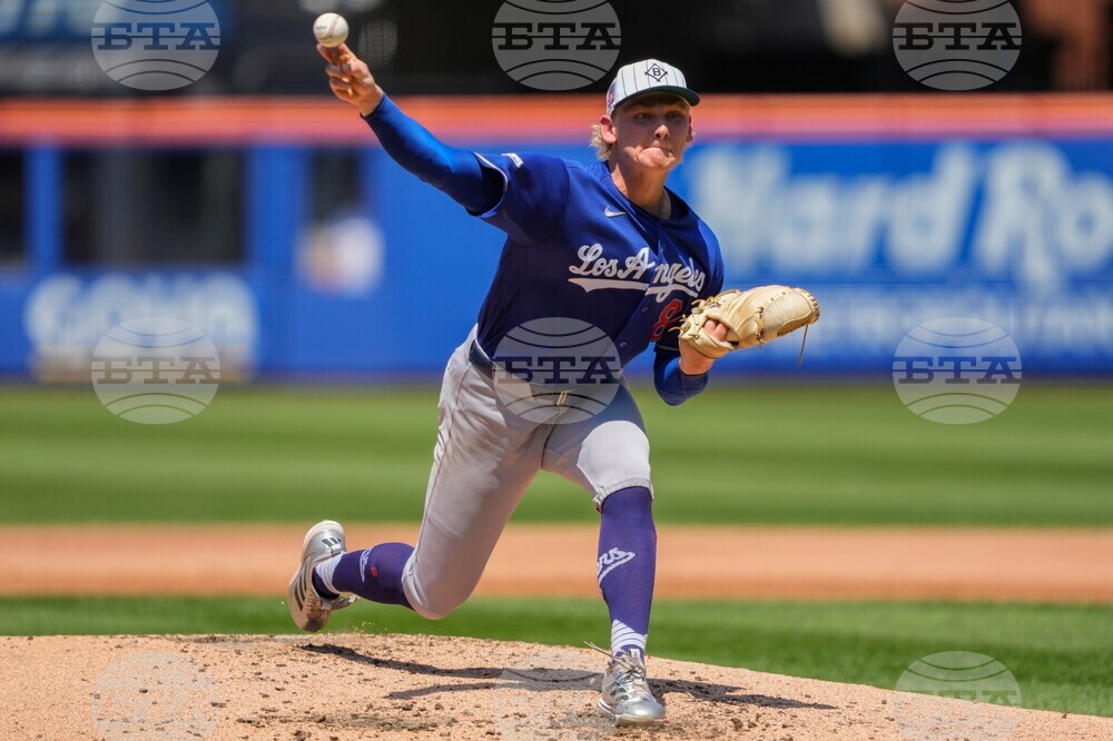 Dodgers Mets Baseball